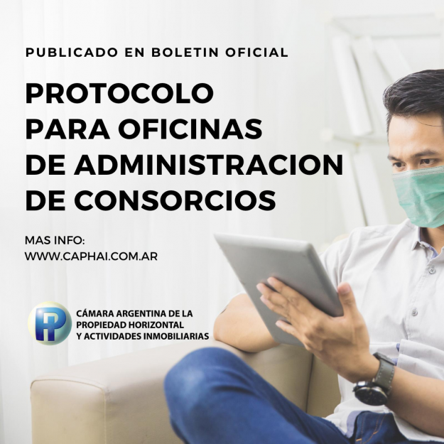 Placa Protocolo Publicado Oficinas Administracion de Consorcios