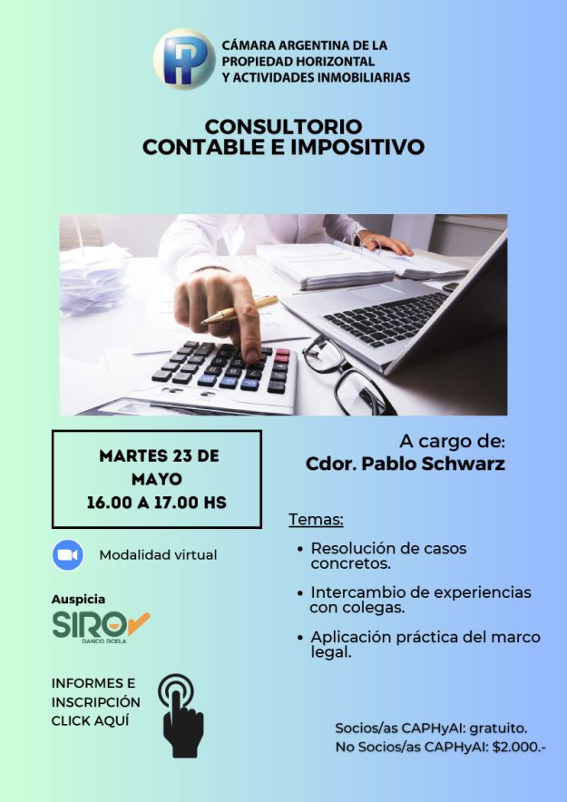 Consultorio Contable e Impositivo Mayo 2023