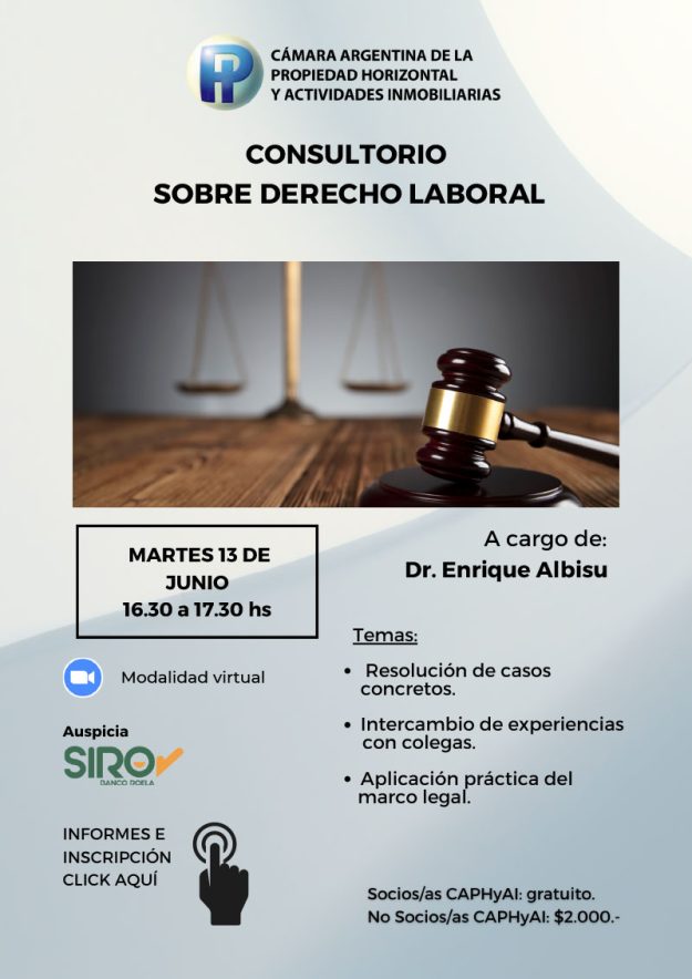 Consultorio Derecho Laboral Junio 2023