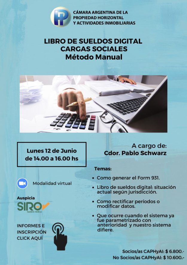 Curso sobre Libro de Sueldos Digital