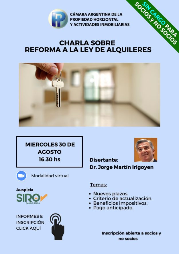 Charla Alquileres Temporarios