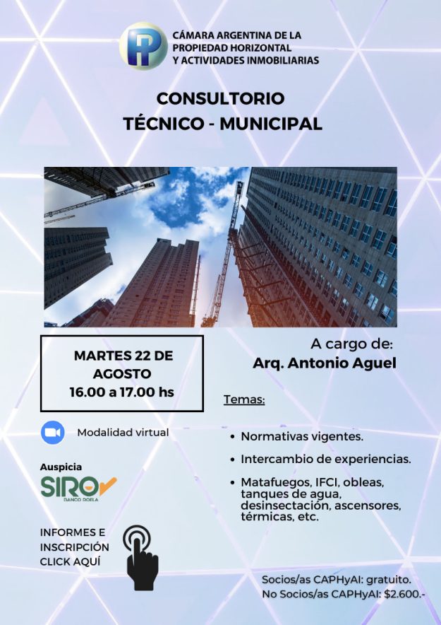 Consultorio Normativa Municipal Agosto 23